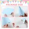 24 PCS Rainbow Party Hats Pastel Rainbow Themed Paper Hats Pastel Party Birthday Party Cone Hats Macaron Themed Party Hats for Kids and Adults Birthday, Baby Shower, Bridal Shower Party Decorations